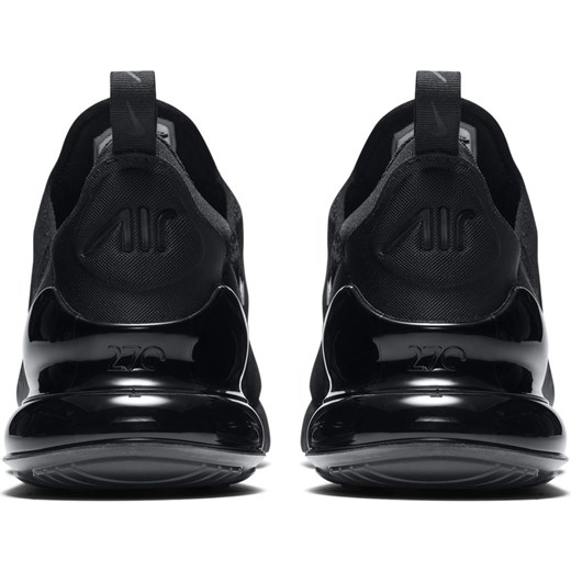 Buty sportowe męskie Nike czarne z gumy 