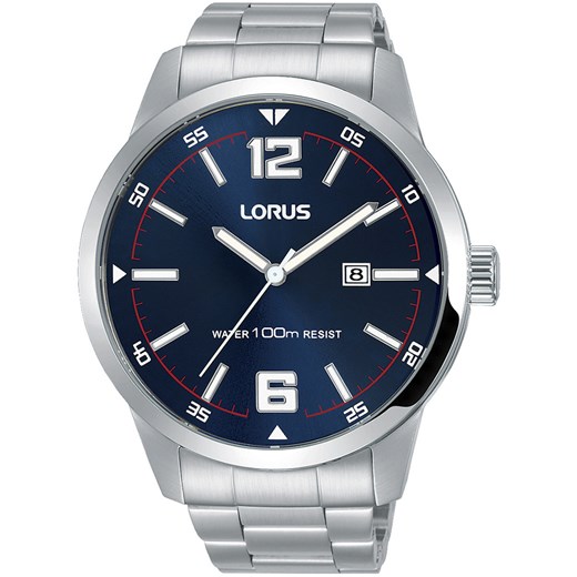 Srebrny zegarek Lorus