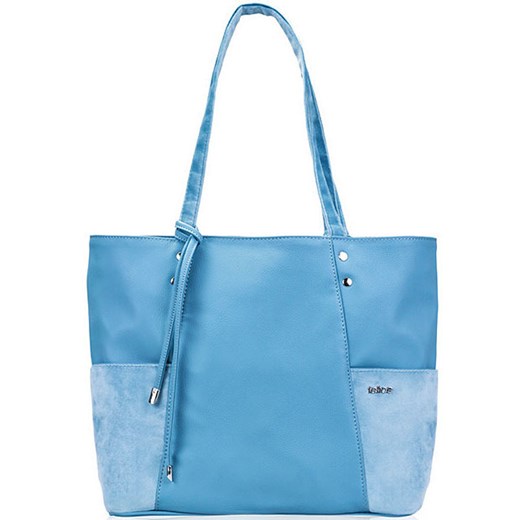 Niebieska shopper bag Felice duża 