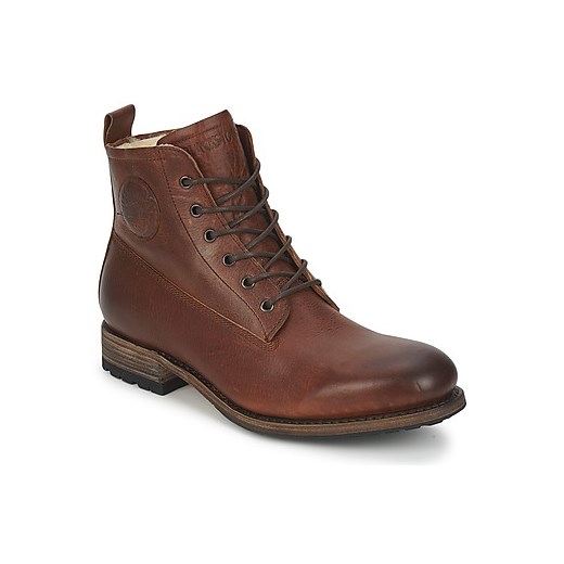 Blackstone Buty MID LACE UP BOOT FUR spartoo Botki