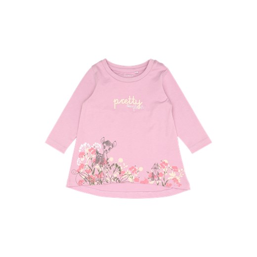 Odzież dla niemowląt Name It w nadruki różowa 