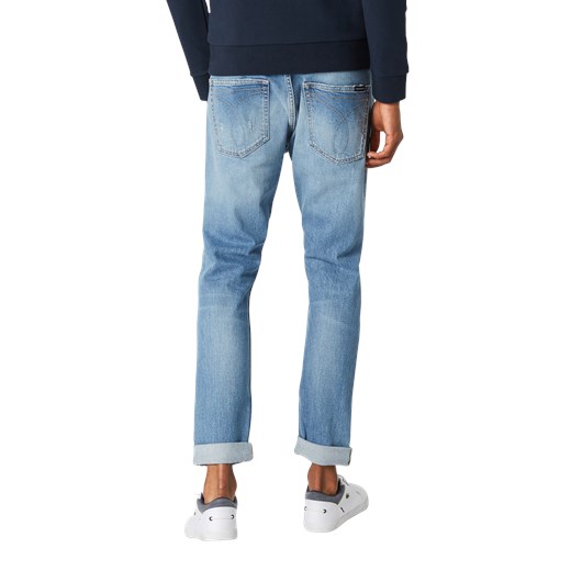 Jeansy męskie Calvin Klein jeansowe 