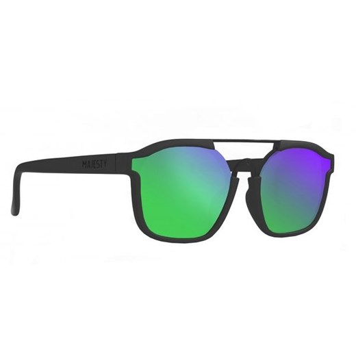 Okulary przeciwsłoneczne Shades Wire Majesty (czarno-zielone)