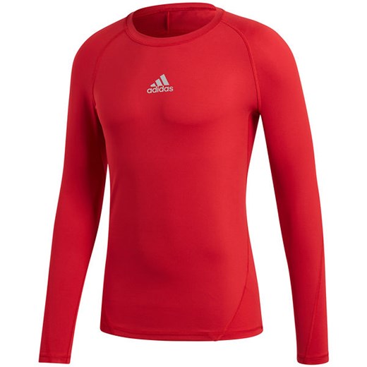 Longsleeve termoaktywny męski Alphaskin Sport Lst Adidas (czerwona)