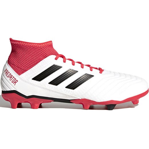 Buty piłkarskie korki Predator 18.3 FG Adidas (białe)