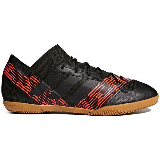 Buty piłkarskie halowe Nemeziz Tango 17.3 IN Adidas (czarno-pomarańczowe)