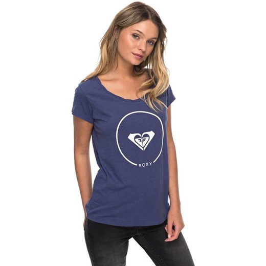 Koszulka damska t-shirt Bobby Twist Essential Roxy (Deep Cobalt)