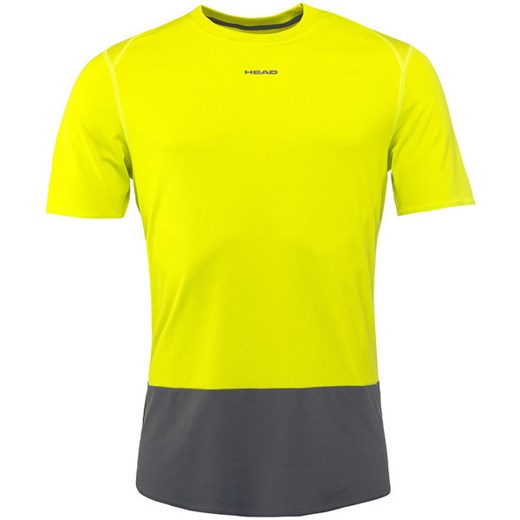 Koszulka męska Vision Tech Head (żółty neon-antracyt)