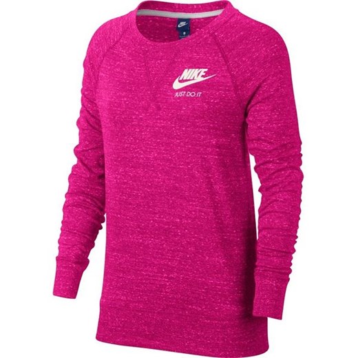 Bluza damska Sportswear NSW Gym Vintage Crew Nike (różowy neon melanż)