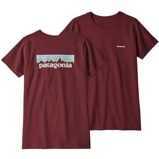 Koszulka damska Pastel P-6 Logo Responsibili-Tee Patagonia (rocky red)