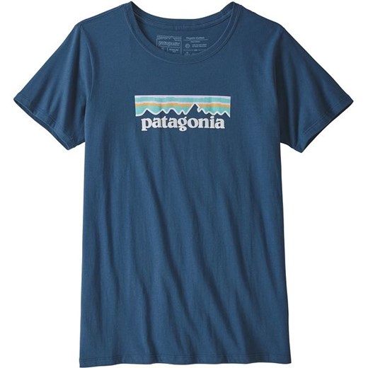 Koszulka damska Pastel P-6 Logo Cotton Crew Patagonia (stone blue)