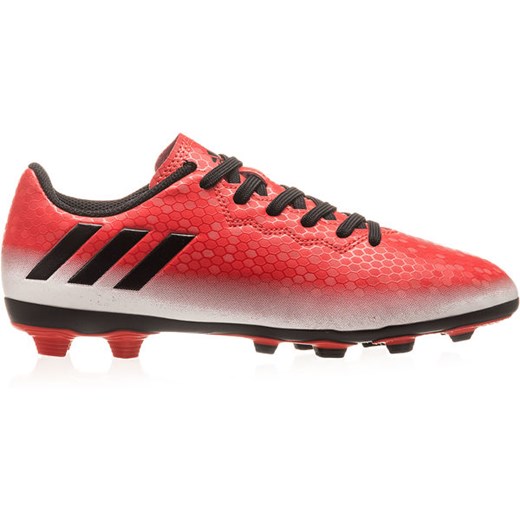 Buty piłkarskie korki Messi 16.4 FXG Junior Adidas (czerwono-białe)