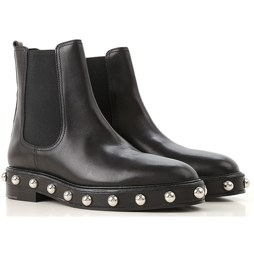 Valentino Garavani Buty Sztyblety dla Kobiet, Czarny, Skóra, 2019, 36 37 38 39 40  Valentino Garavani 37 RAFFAELLO NETWORK