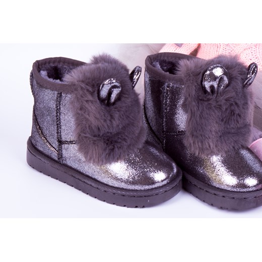 Buty zimowe dziecięce Produkt Importowany emu z tworzywa sztucznego 
