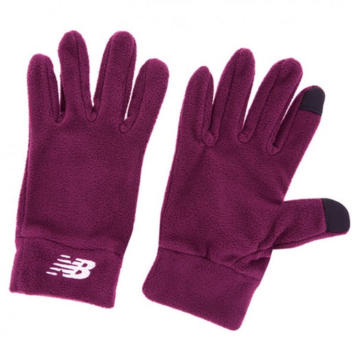 Rękawiczki Heavy Weight Fleece Glove II New Balance (purpurowe)
