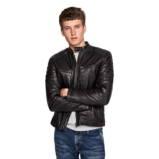 Kurtka męska Pepe Jeans skórzana
