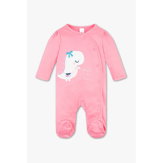 Odzież dla niemowląt Baby Club różowa bawełniana 