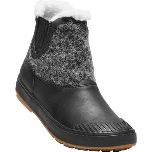 KEEN buty zimowe Elsa Chelsea Wp W black wool US 8,5 (39 EU), BEZPŁATNY ODBIÓR: WROCŁAW!