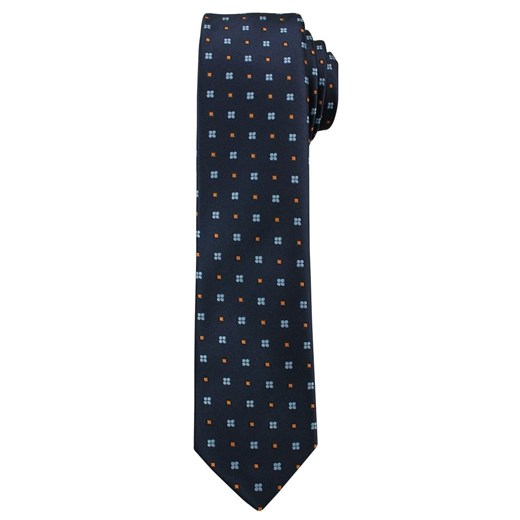 Krawat Angelo Di Monti niebieski 