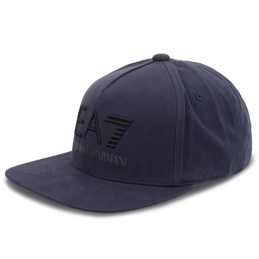 Niebieska czapka z daszkiem męska Ea7 Emporio Armani 