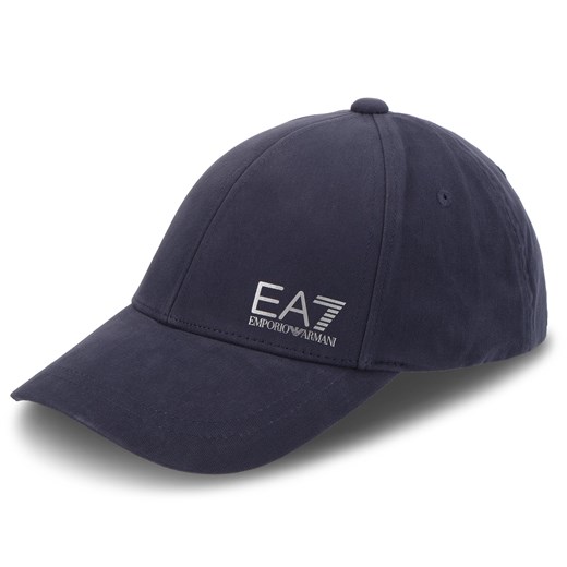 Granatowa czapka z daszkiem męska Ea7 Emporio Armani 
