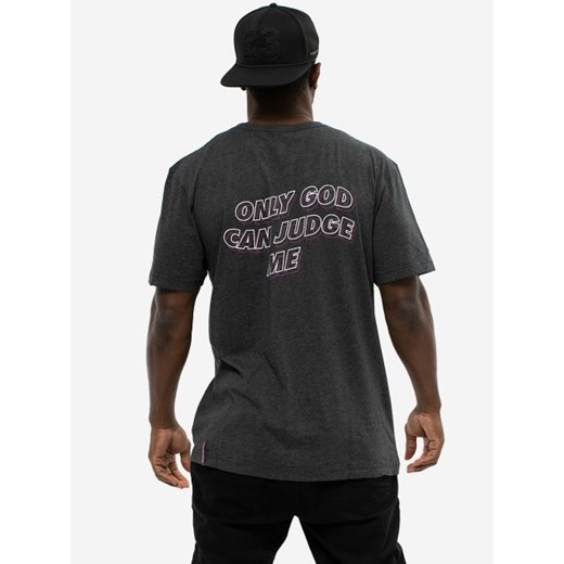 T-shirt męski czarny Cayler & Sons z krótkim rękawem bawełniany 