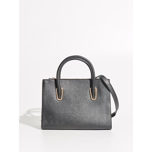 Sinsay - Torba CITY BAG - Czarny Sinsay  One Size 