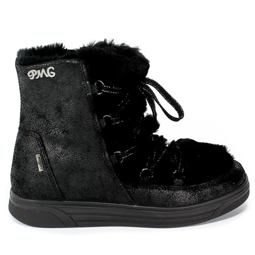 Buty zimowe dziecięce Primigi gore-tex czarne trzewiki 