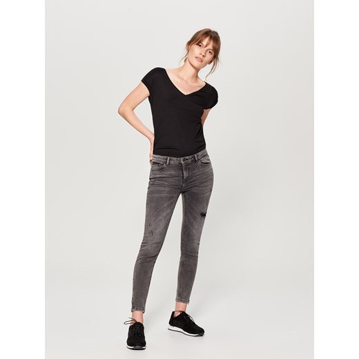 Mohito - Jeansy skinny fit - Szary
