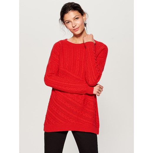 Mohito - Sweter z wełną - Czerwony