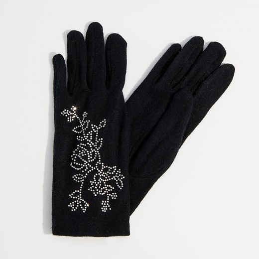 Mohito - Rękawiczki z wełną - Czarny