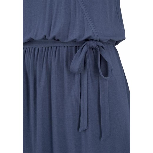 Sukienka Lascana niebieska z krótkim rękawem 