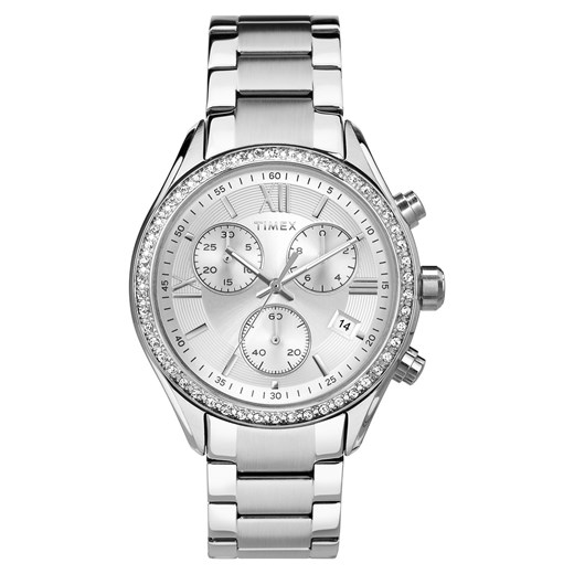 Srebrny zegarek Timex 