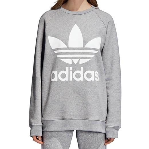 Bluza damska Adidas Originals szara sportowa krótka Odzież