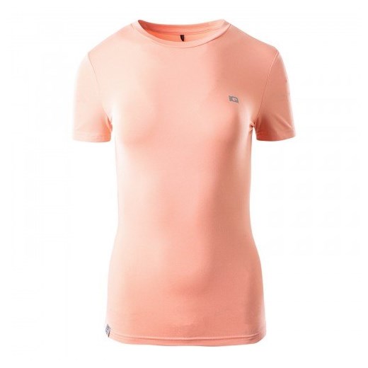 Bluzka sportowa różowa bez wzorów 