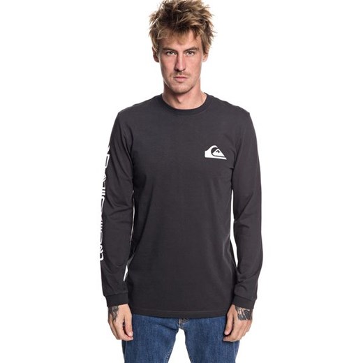 T-shirt męski Quiksilver granatowy z długim rękawem 