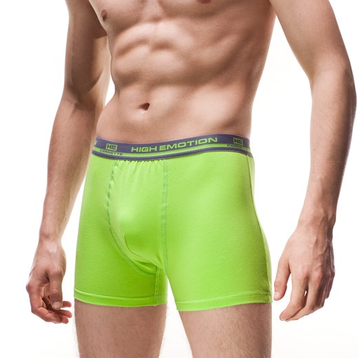 Bokserki High Emotion wąska guma cornette-underwear zielony bawełniane