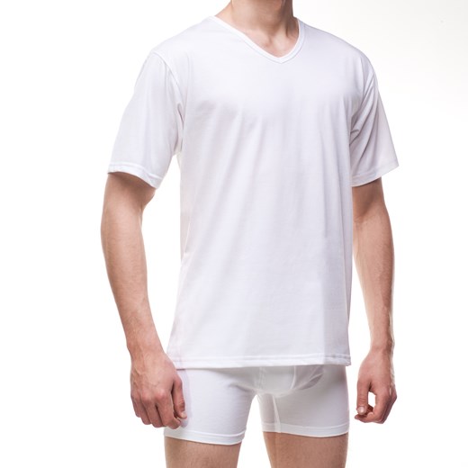 Koszulka Authentic 201 cornette-underwear brazowy bawełniane
