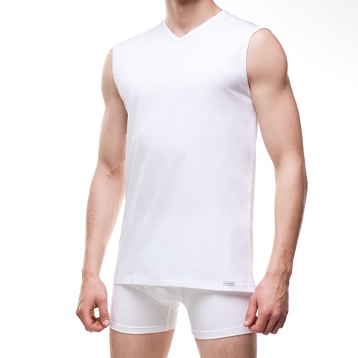 Koszulka Authentic 207 Trimmer cornette-underwear bialy bawełniane