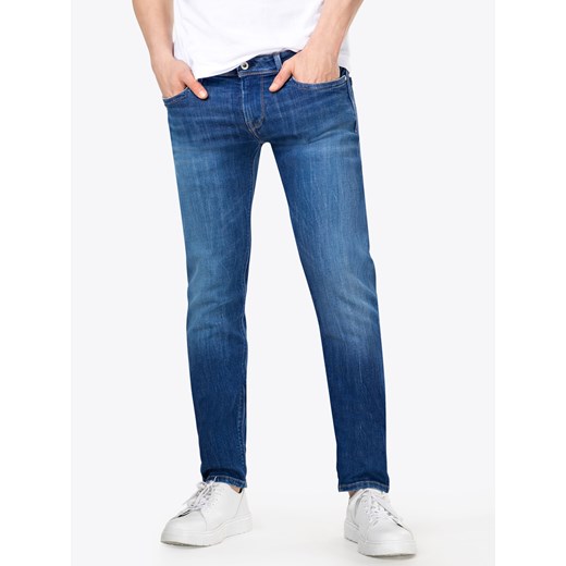 Jeansy męskie niebieskie Pepe Jeans z jeansu 