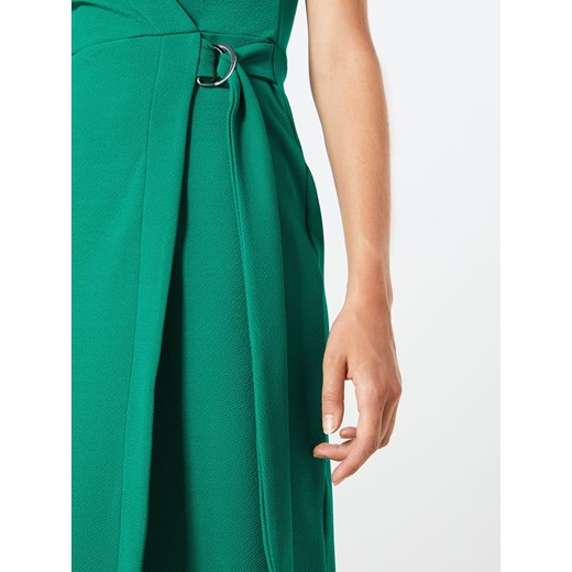 Dorothy Perkins sukienka zielona midi ołówkowa gładka 