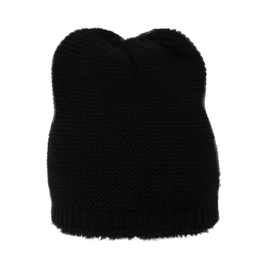 Czarna czapka zimowa damska Esprit 