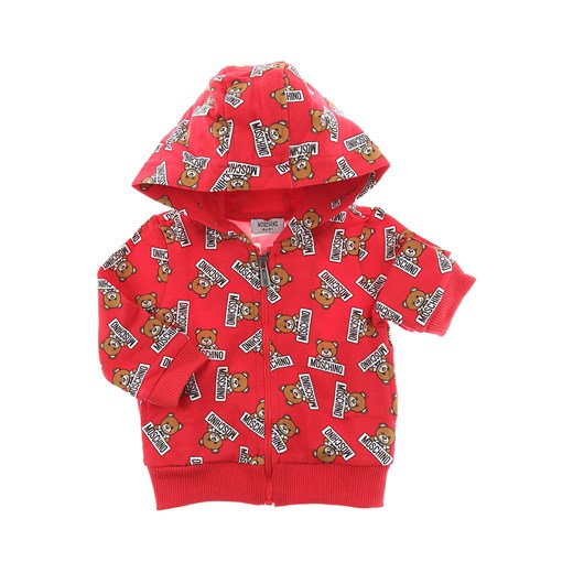 Odzież dla niemowląt Moschino zimowa w nadruki bawełniana 