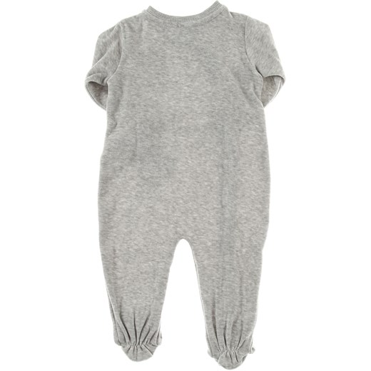 Szara odzież dla niemowląt Moschino dla chłopca bawełniana 