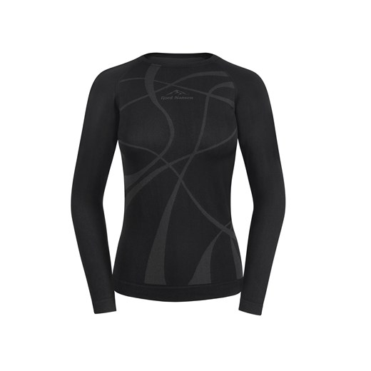 Koszulka termoaktywna damska Fjord Nansen Akka Black/Graphite D/R (6795) FN