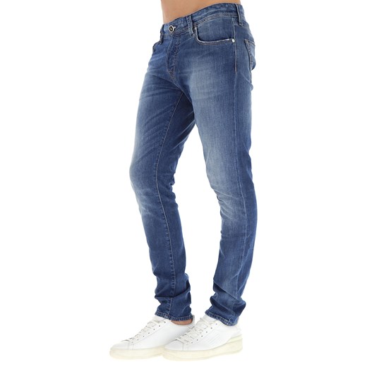 Tramarossa jeansy męskie bez wzorów 