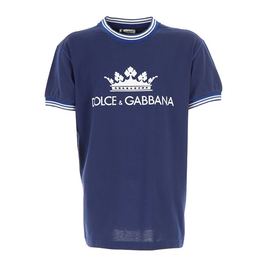 T-shirt chłopięce Dolce & Gabbana z krótkimi rękawami 