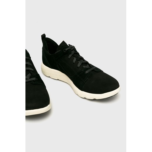 Timberland buty sportowe męskie czarne sznurowane zamszowe 