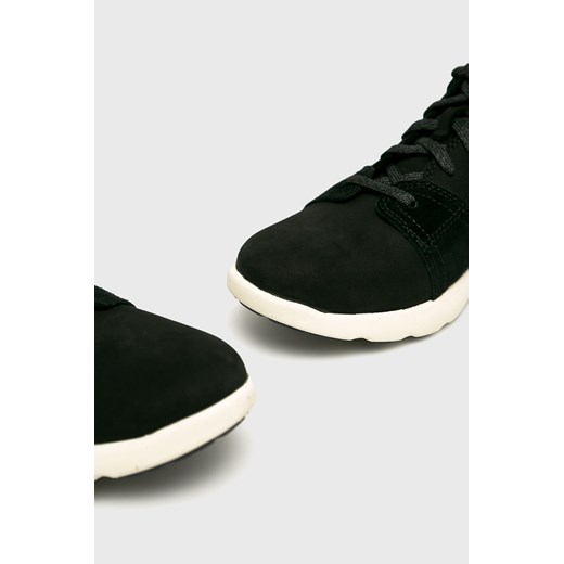 Buty sportowe męskie Timberland sznurowane zamszowe czarne jesienne 