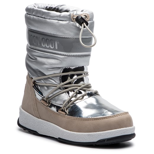 Śniegowce Moon Boot Girl Soft Wp 34051700003 Silver